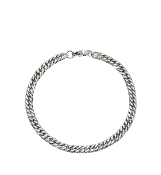 NK Chain Bracelet – Stainless Steel | Hip Hop & Streetwear
