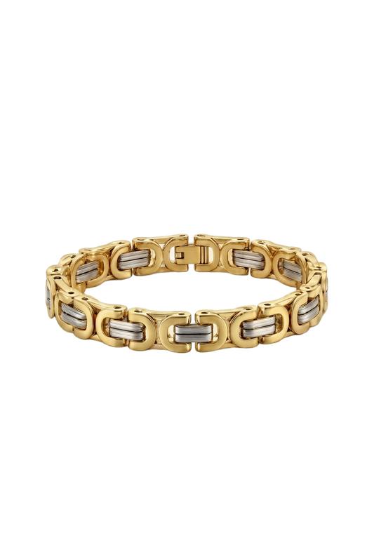 Byzantine Chain Bracelet – Waterproof Stainless Steel | Men's