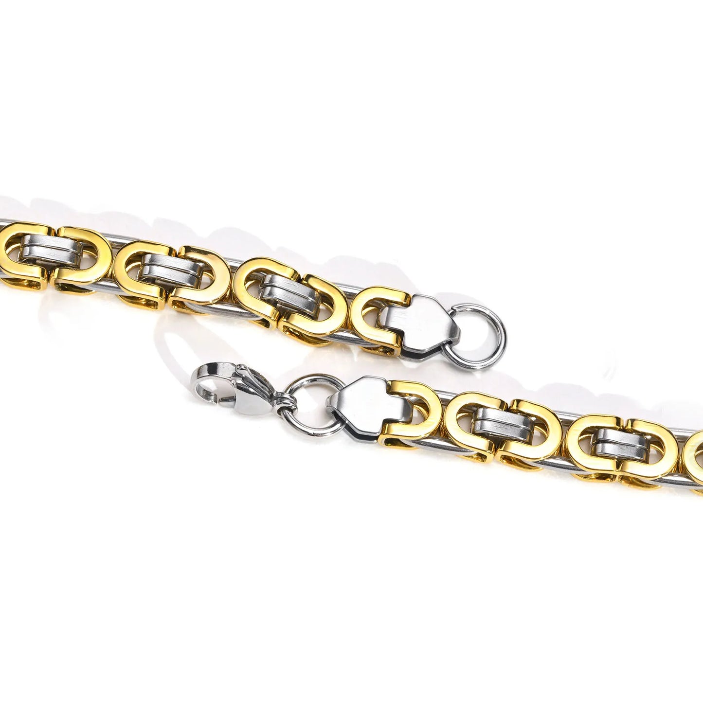 Byzantine Chain Bracelet – Waterproof Stainless Steel | Men's