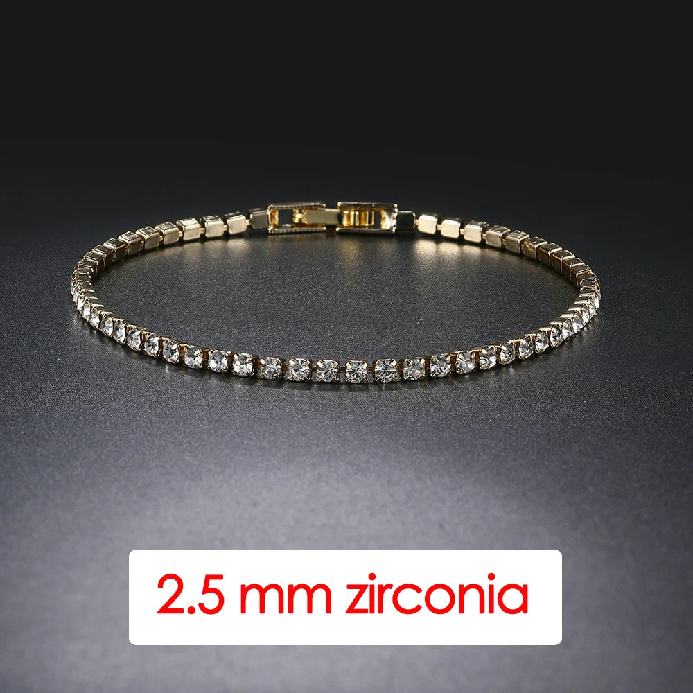 Crystal Tennis Bracelet – Iced Out Zirconia | Hip Hop & Streetwear