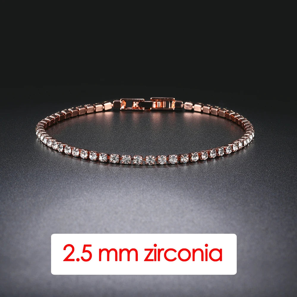 Crystal Tennis Bracelet – Iced Out Zirconia | Hip Hop & Streetwear