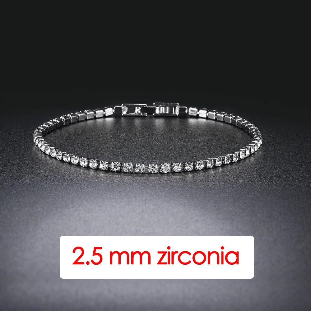 Crystal Tennis Bracelet – Iced Out Zirconia | Hip Hop & Streetwear