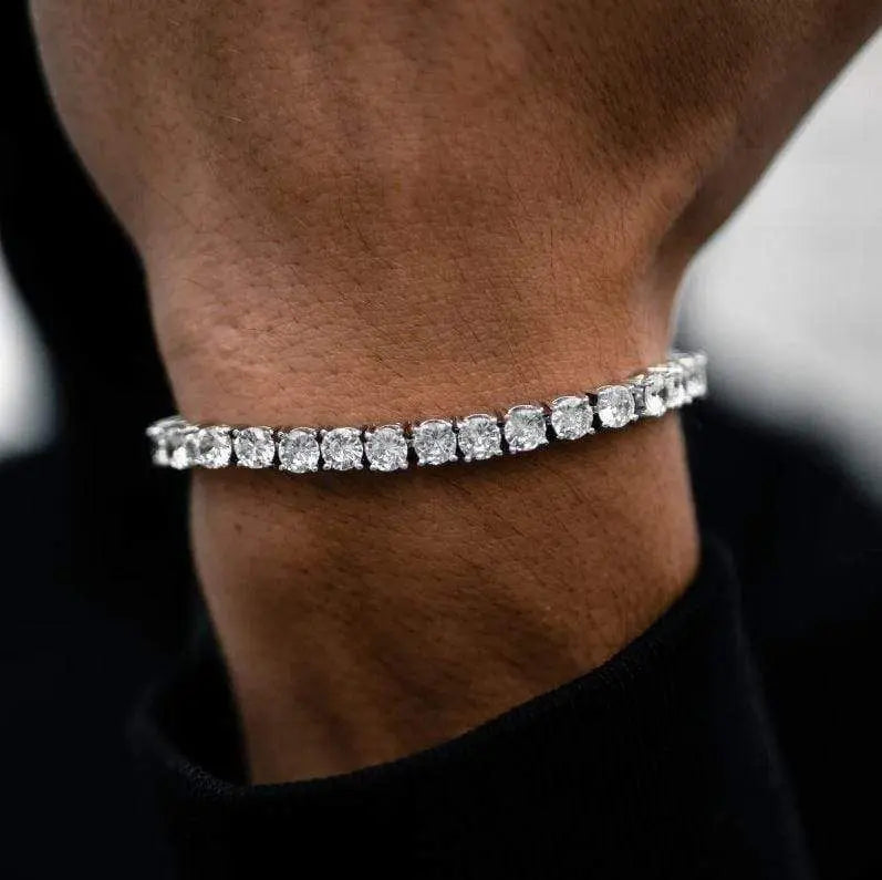 Crystal Tennis Bracelet – Iced Out Zirconia | Hip Hop & Streetwear