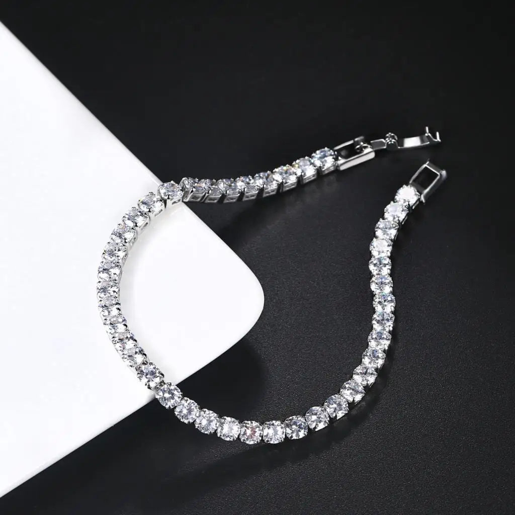 Crystal Tennis Bracelet – Iced Out Zirconia | Hip Hop & Streetwear