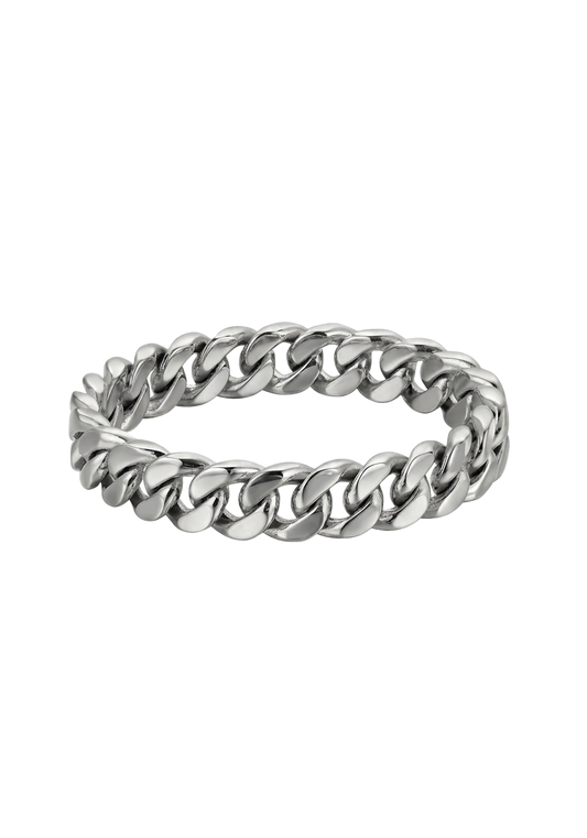 Cuban Chain Bracelet – Stainless Steel | 3MM–15MM Width
