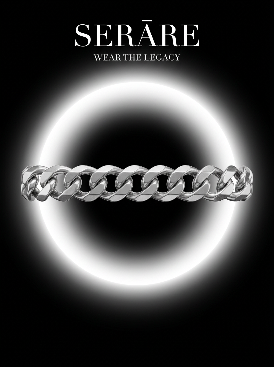 Cuban Chain Bracelet – Stainless Steel | 3MM–15MM Width