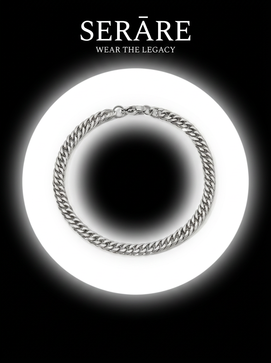NK Chain Bracelet – Stainless Steel | Hip Hop & Streetwear